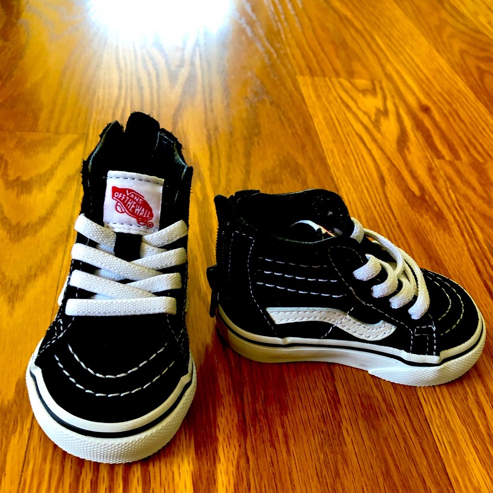 Vans High Top Toddler Shoes